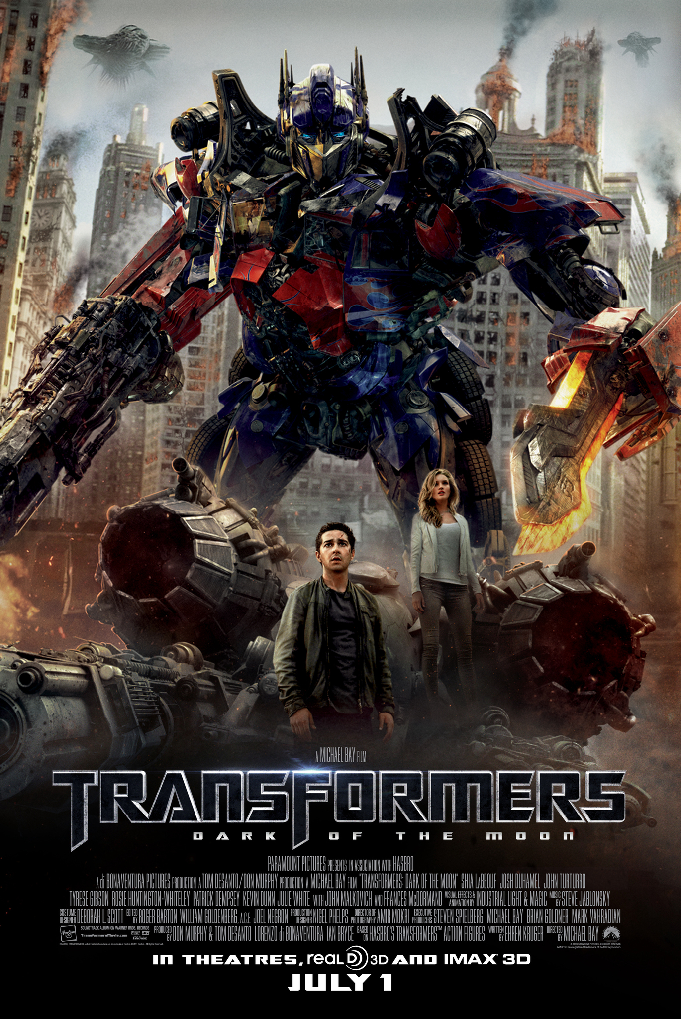 Xem Phim Robot Đại Chiến 3: Vùng Tối Của Mặt Trăng - Transformers: Dark Of The Moon (2011) - online truc tuyen vietsub mien phi hinh anh 1